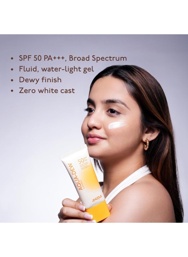 Asaya واقي الشمس أسيا أكوا ديو بعامل حماية SPF 50 PA+++ | تم اختباره مخبريًا | حماية من أشعة UVA/UVB | حماية من الضوء الأزرق | يمنح البشرة مظهرًا نديًا | غني بخلاصة الأرز | لا يترك أثرًا أبيض | يمنع اسمرار البشرة | واقي شمس مائي خفيف للغاية | مقاوم للماء والعرق | خالٍ من العطور | لبشرة موحدة اللون ومتألقة | مناسب للرجال والنساء | لجميع أنواع البشرة: الدهنية والجافة والحساسة | 50 مل - Image 2